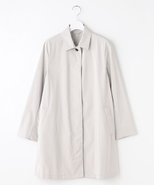 J.PRESS Ladies（J.プレス レディス）の「【洗える・撥水】ポリアーティローザ シングル トレンチコート（トレンチコート・レディース・ライトグレー系/ブラウン系/サックスブルー系・S/XS）」の12枚目の写真