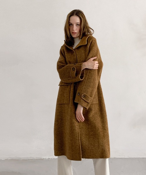 セール】カジュアルラグジュアリー ウールフードコート（その他