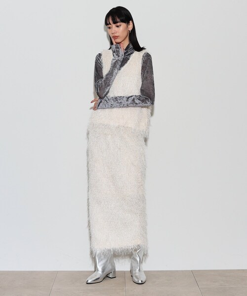 【セール】カットシャギーベスト（ベスト）｜GALLEST（ギャレスト）