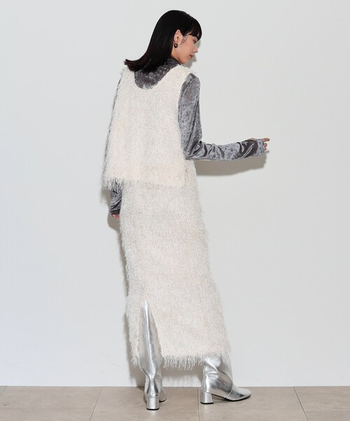 【セール】カットシャギーベスト（ベスト）｜GALLEST（ギャレスト）