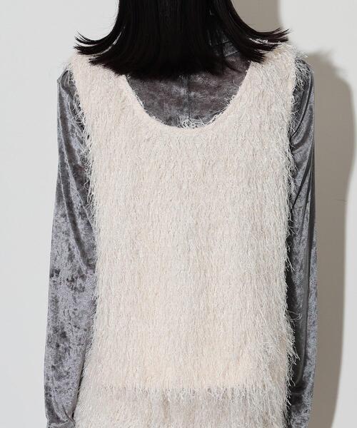 【セール】カットシャギーベスト（ベスト）｜GALLEST（ギャレスト）