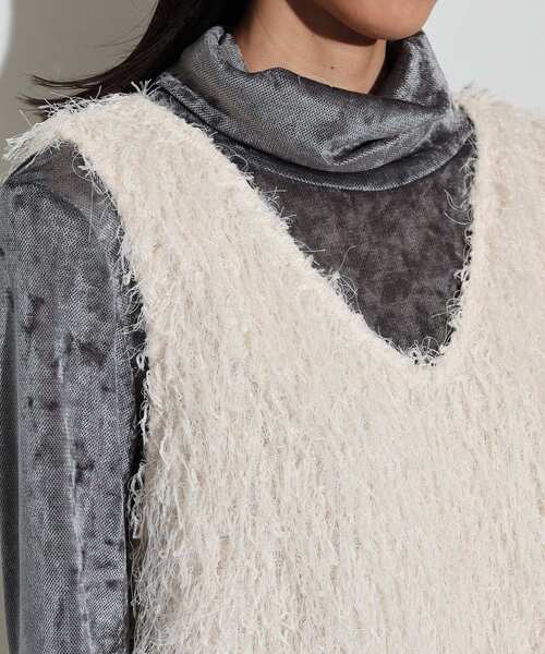 【セール】カットシャギーベスト（ベスト）｜GALLEST（ギャレスト）