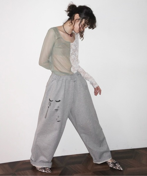 musubore（ムスボレ）の「【 select 】red flower bees choker / フラワービーズチョーカー（チョーカー・レディース・シルバー・FREE）」の21枚目の写真