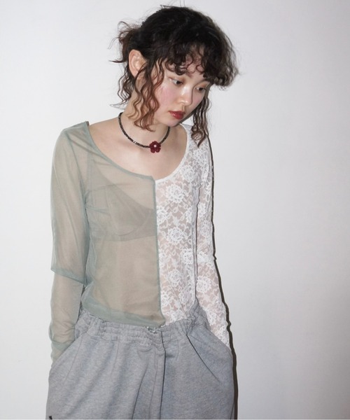 musubore（ムスボレ）の「【 select 】red flower bees choker / フラワービーズチョーカー（チョーカー・レディース・シルバー・FREE）」の22枚目の写真