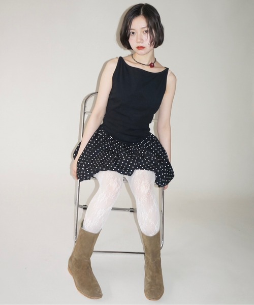 musubore(ムスボレ)の「【 select 】red flower bees choker / フラワービーズチョーカー(チョーカー・レディース・シルバー・FREE)」の17枚目の写真