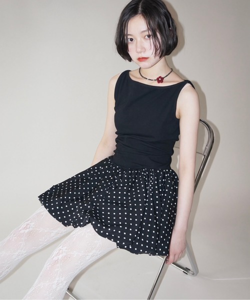 musubore(ムスボレ)の「【 select 】red flower bees choker / フラワービーズチョーカー(チョーカー・レディース・シルバー・FREE)」の18枚目の写真