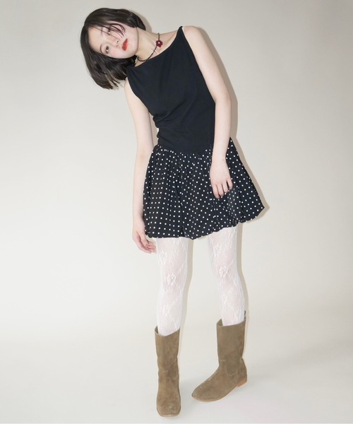 musubore(ムスボレ)の「【 select 】red flower bees choker / フラワービーズチョーカー(チョーカー・レディース・シルバー・FREE)」の19枚目の写真