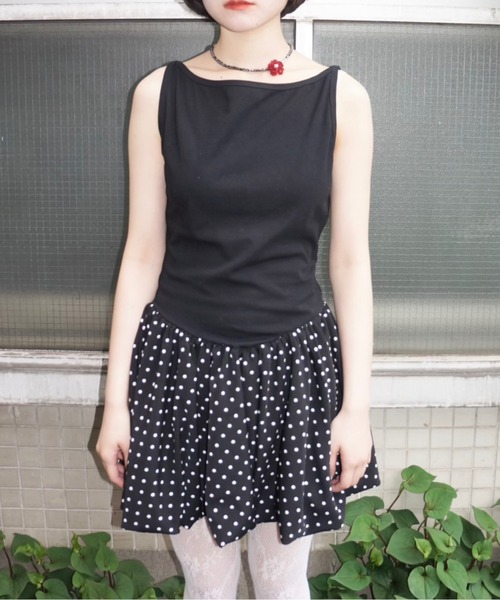 musubore(ムスボレ)の「【 select 】red flower bees choker / フラワービーズチョーカー(チョーカー・レディース・シルバー・FREE)」の13枚目の写真