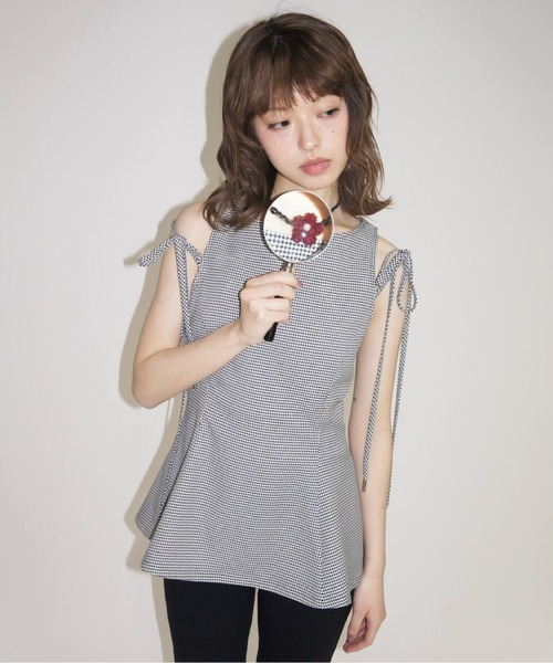 musubore(ムスボレ)の「【 select 】red flower bees choker / フラワービーズチョーカー(チョーカー・レディース・シルバー・FREE)」の11枚目の写真