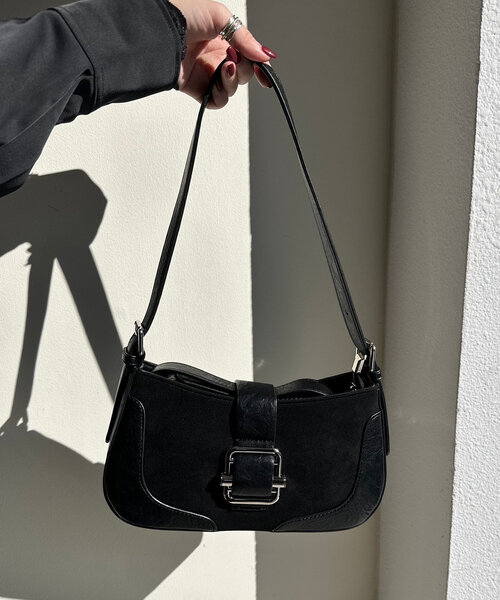 Mavie..7(メヴィセットゥ)の「【Mavie..7】異素材ショルダーBAG(ショルダーバッグ・レディース・ボルドー/ブラック・FREE)」の15枚目の写真