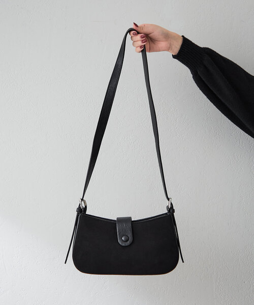 Mavie..7(メヴィセットゥ)の「【Mavie..7】異素材ショルダーBAG(ショルダーバッグ・レディース・ボルドー/ブラック・FREE)」の19枚目の写真