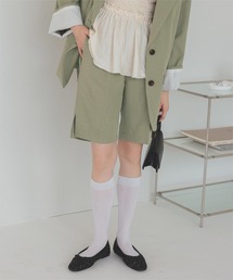 titivate | ストレートシルエットハーフパンツ(その他パンツ)