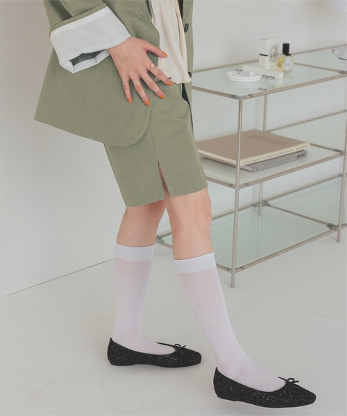 titivate(ティティベイト)の「ストレートシルエットハーフパンツ(その他パンツ・レディース・ブラック/ライトカーキ/ライトベージュ・L/M/S/MT)」の22枚目の写真