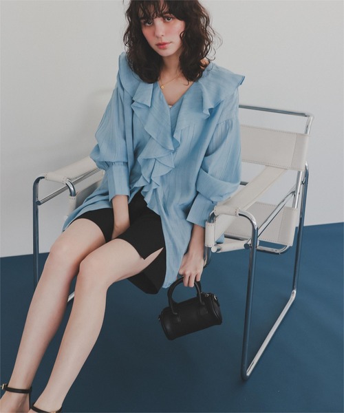 titivate(ティティベイト)の「ストレートシルエットハーフパンツ(その他パンツ・レディース・ブラック/ライトカーキ/ライトベージュ・L/M/S/MT)」の7枚目の写真
