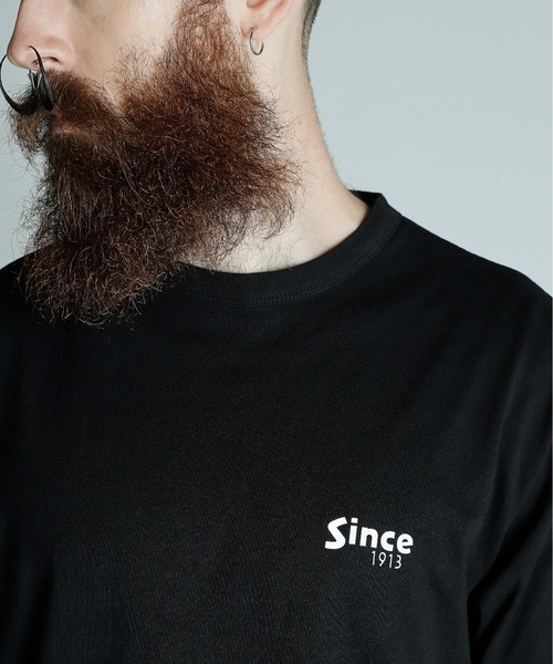 schott(ショット)の「Schott/ショット/T-SHIRT FIREWOLF/Tシャツ ファイアウルフ(Tシャツ/カットソー・メンズ・ブラック/ネイビー/ホワイト・2XL/XL/L/M)」の16枚目の写真