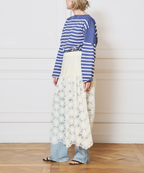 IENA LA BOUCLE Brocheレーススカート（スカート）｜IENA LA BOUCLE（イエナラブークル）