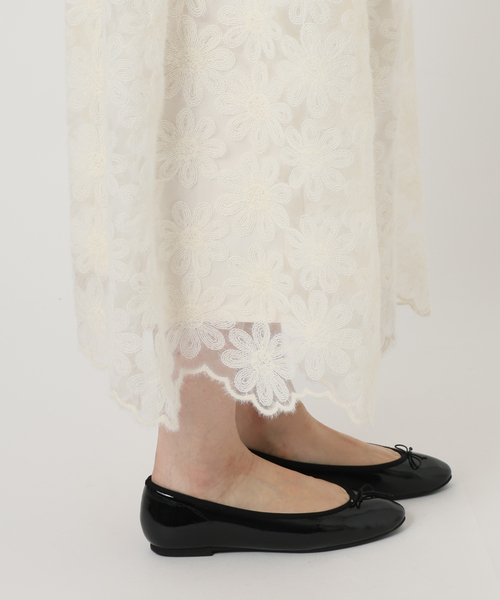 IENA LA BOUCLE Brocheレーススカート（スカート）｜IENA LA BOUCLE（イエナラブークル）