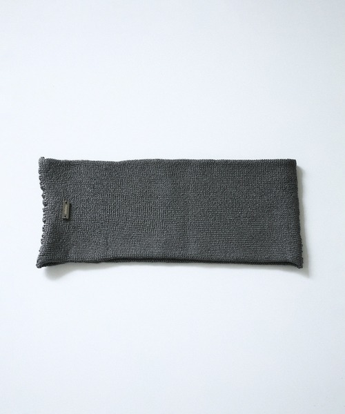 heyep（ヘイップ）の「【heyep（ヘイップ）】Silk Hair Band/シルクヘアバンド（ヘアバンド・レディース・グレー/ブラック・FREE）」の2枚目の写真