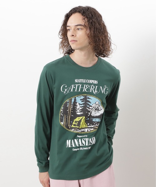 MANASTASH/マナスタッシュ/ L/S TEE CAMPERS GATHERING（Tシャツ/カットソー）｜MANASTASH（マナスタッシュ）
