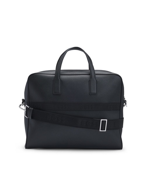 BOSS(ボス)の「ストラクチャード ドキュメントケース レタリングロゴ(ビジネスバッグ・メンズ・ベージュ/ブラック・ONESIZE)」の18枚目の写真