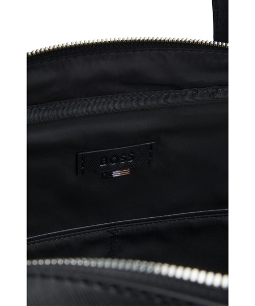 BOSS(ボス)の「ストラクチャード ドキュメントケース レタリングロゴ(ビジネスバッグ・メンズ・ベージュ/ブラック・ONESIZE)」の19枚目の写真
