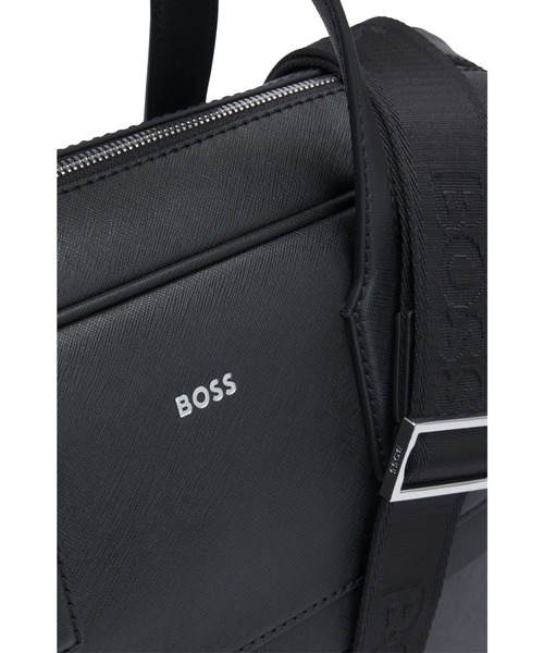 BOSS(ボス)の「ストラクチャード ドキュメントケース レタリングロゴ(ビジネスバッグ・メンズ・ベージュ/ブラック・ONESIZE)」の20枚目の写真