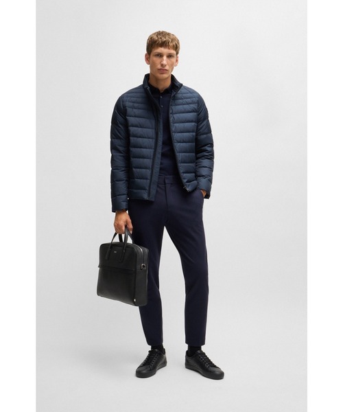 BOSS(ボス)の「ストラクチャード ドキュメントケース レタリングロゴ(ビジネスバッグ・メンズ・ベージュ/ブラック・ONESIZE)」の21枚目の写真