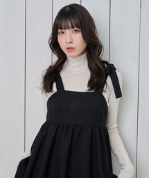 Nora Lily（ノラリリー）の「【Nora Lily】「elle」Ribboned Shoulder Tiered Tunic（チュニック）」
