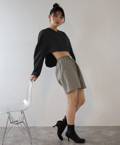 Bristol ストライプ ハーフパンツ パンツ ハーフパンツ ストライプ柄[品番：XV000013988]｜Style