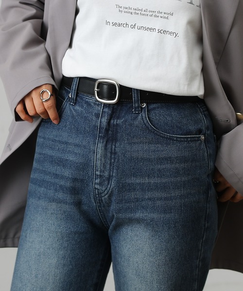 COLONY 2139（コロニートゥーワンスリーナイン）の「オブロングバックルベルト（ベルト・レディース・ブラック・FREE）」の4枚目の写真