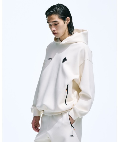 トップス FCRB 24SS TECH SWEAT TEAM BAGGY HOODIE TECH SWEAT TEAM BAGGY HOODIE（Tシャツ/カットソー）｜F.C.Real