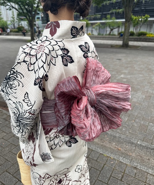 セール】hinari × utatane浴衣セット 牡丹（浴衣）｜hinari（ヒナリ