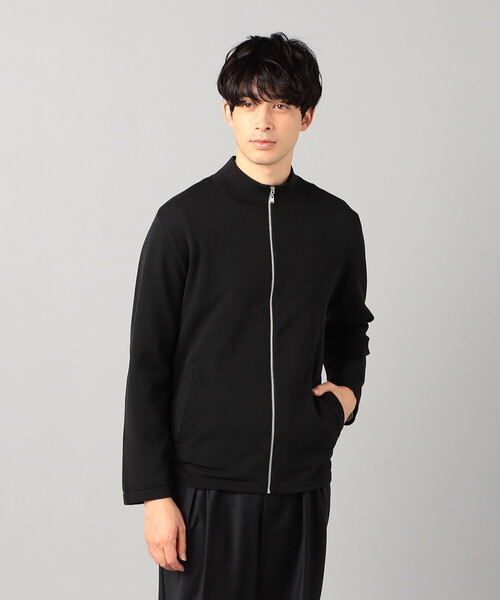 COMME CA MEN(コムサメン)の「スタンドネック ジップニット(ニット/セーター・メンズ・グレー/ブラック・M/L)」の11枚目の写真