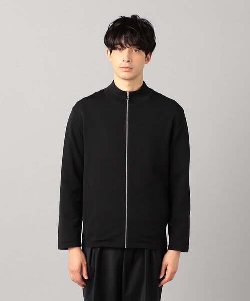 COMME CA MEN(コムサメン)の「スタンドネック ジップニット(ニット/セーター・メンズ・グレー/ブラック・M/L)」の13枚目の写真