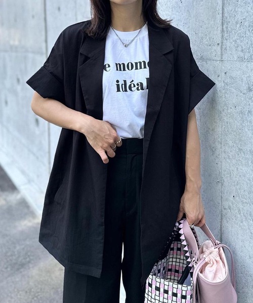 セール】半袖シャツジャケット（テーラードジャケット）｜aquagarage