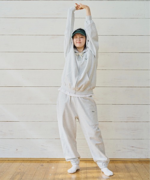 BROKEN BASE（ブロークンベース）の「スモールロゴスウェットパンツセットアップ（スウェットパンツ・メンズ・ブラック系/ネイビー/杢グレー/ネイビー系1/ブラック系1/グレー系1・SMALL/MEDIUM/LARGE）」の8枚目の写真