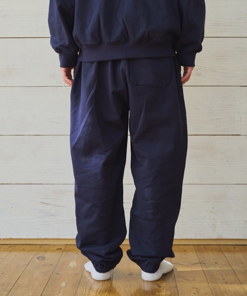 BROKEN BASE（ブロークンベース）の「スモールロゴスウェットパンツセットアップ（スウェットパンツ・メンズ・ブラック系/ネイビー/杢グレー/ネイビー系1/ブラック系1/グレー系1・SMALL/MEDIUM/LARGE）」の14枚目の写真