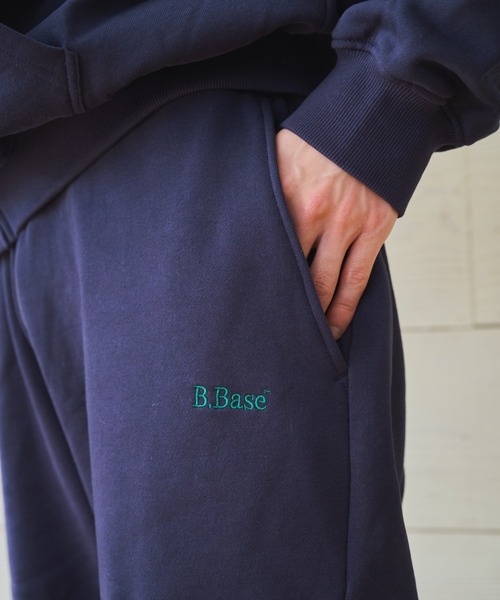 BROKEN BASE（ブロークンベース）の「スモールロゴスウェットパンツセットアップ（スウェットパンツ・メンズ・ブラック系/ネイビー/杢グレー/ネイビー系1/ブラック系1/グレー系1・SMALL/MEDIUM/LARGE）」の15枚目の写真