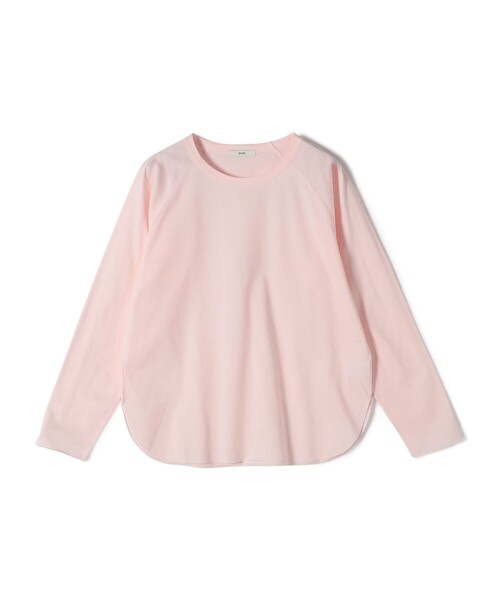 ハグオーワー可愛いベースボールTシャツ新品ダスティピンク新品