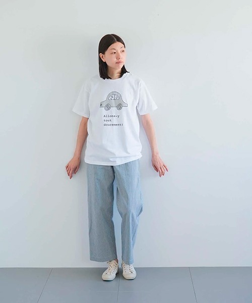 DO Original(ドー オリジナル)の「Tシャツ 自動車 M 7/7(Tシャツ/カットソー・レディース・ホワイト・MEDIUM)」の10枚目の写真