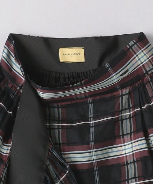 UNITED ARROWS(ユナイテッドアローズ)の「シアー チェック ラップスカート(スカート・レディース・その他1・36/38)」の13枚目の写真