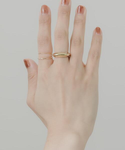 SMELLY（スメリー）の「3セットリング（リング・レディース・ゴールド・-）」の4枚目の写真
