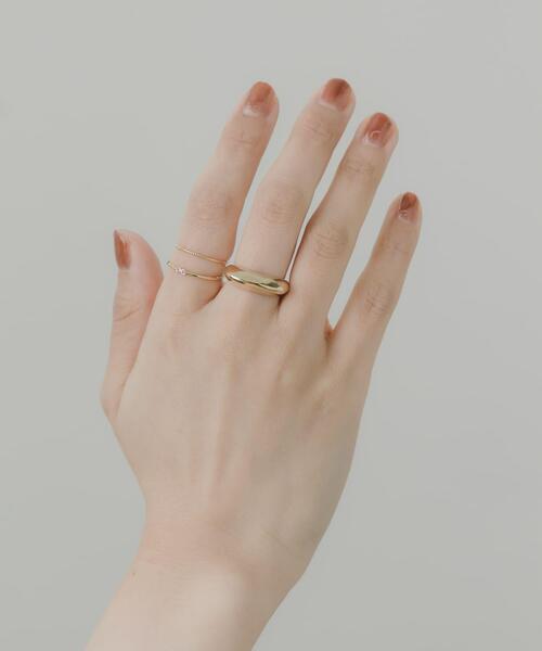 SMELLY（スメリー）の「3セットリング（リング・レディース・ゴールド・-）」の5枚目の写真