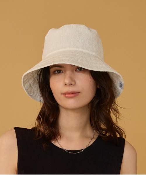 arth(アース)の「arth Foldable Bow Bucket / アース(ハット・レディース・ホワイト/ブラック/グリーン・57~59cm)」の9枚目の写真