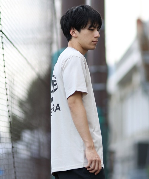 半袖Tシャツ★ニューエラ★夏流行 SURF WAX COVER T-SHIRTS NEW ERA/ニューエラ 半袖Tシャツ バックプリント 吸水速乾
