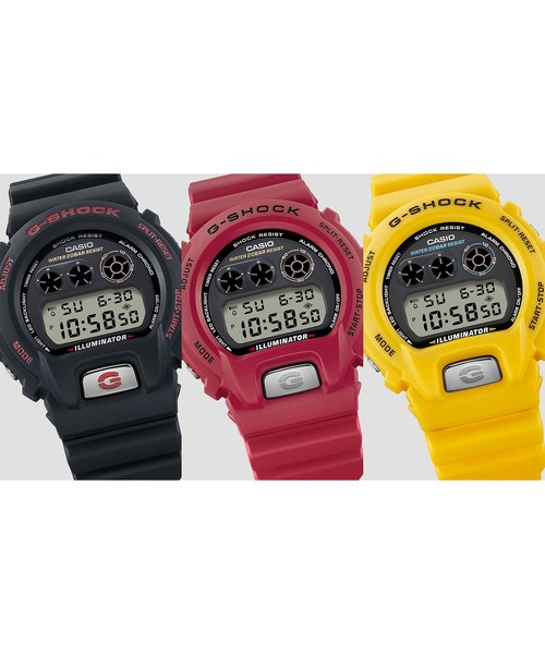 G-SHOCK(ジーショック)の「DW-6900 30TH ANNIVERSARY MODELS / DW-6900TR-1JR(デジタル腕時計・メンズ・ブラック・FREE)」の8枚目の写真