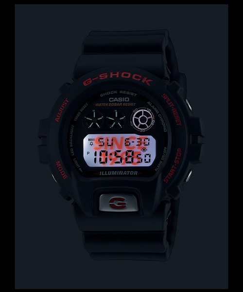 G-SHOCK(ジーショック)の「DW-6900 30TH ANNIVERSARY MODELS / DW-6900TR-1JR(デジタル腕時計・メンズ・ブラック・FREE)」の3枚目の写真