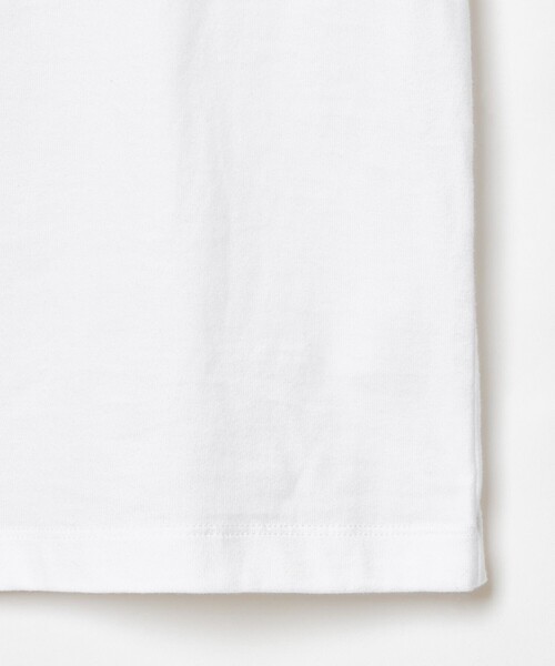 allureville(アルアバイル)の「メタリックレイヤードロゴTシャツ(Tシャツ/カットソー・レディース・モカ/オフホワイト・2)」の6枚目の写真