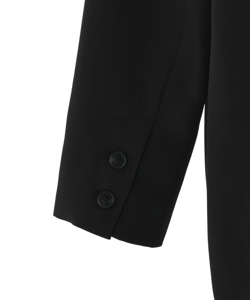 Narcissus（ナルシス）の「ノーカラージャケット　オケージョン　セットアップ（ノーカラージャケット・レディース・ホワイト/ブラック・FREE）」の9枚目の写真