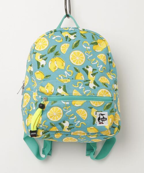 CHUMS(チャムス)の「【CHUMS】 Petit Hurricane Day Pack Sweat プチハリケーン デイパックスウェット(バックパック/リュック・キッズ・アニマル/イエロー・FREE)」の7枚目の写真